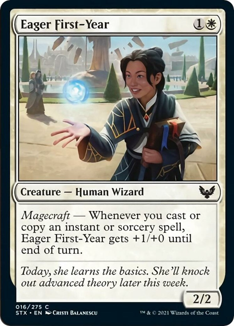 Image for Eager First-Year (Strixhaven: School of Mages) (16) - Magic: The Gathering