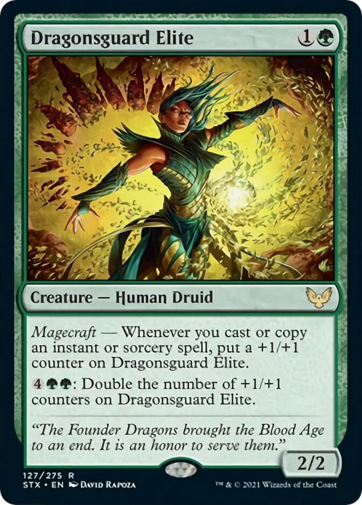 Image for Dragonsguard Elite (Strixhaven: School of Mages) (127) - Magic: The Gathering