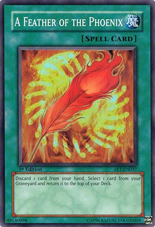 Image for A Feather of the Phoenix (Flaming Eternity) (FET-EN037) - YuGiOh