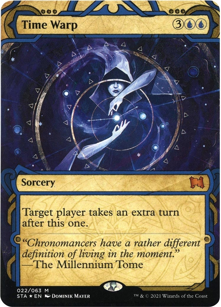 Image for Time Warp (Foil Etched) (Strixhaven: Mystical Archives) (22) - Magic: The Gathering