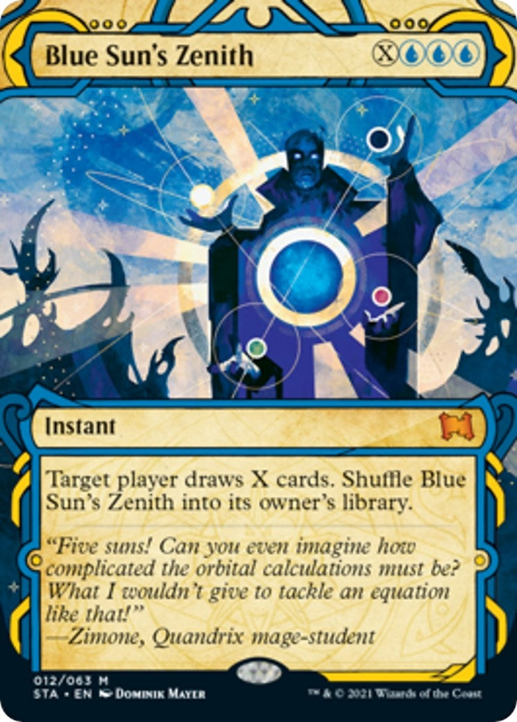 Image for Blue Sun's Zenith (Strixhaven: Mystical Archives) (12) - Magic: The Gathering
