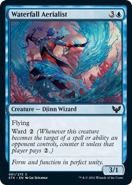 Image for Waterfall Aerialist (Strixhaven: School of Mages) (61) - Magic: The Gathering
