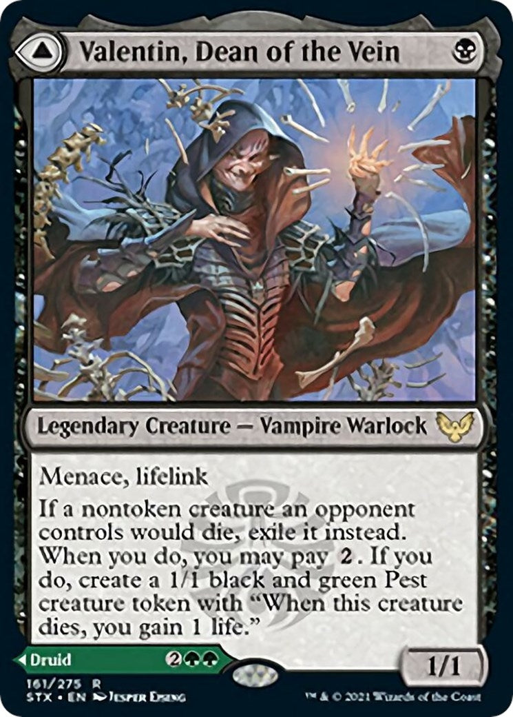 Image for Valentin, Dean of the Vein (Strixhaven: School of Mages) (161) - Magic: The Gathering