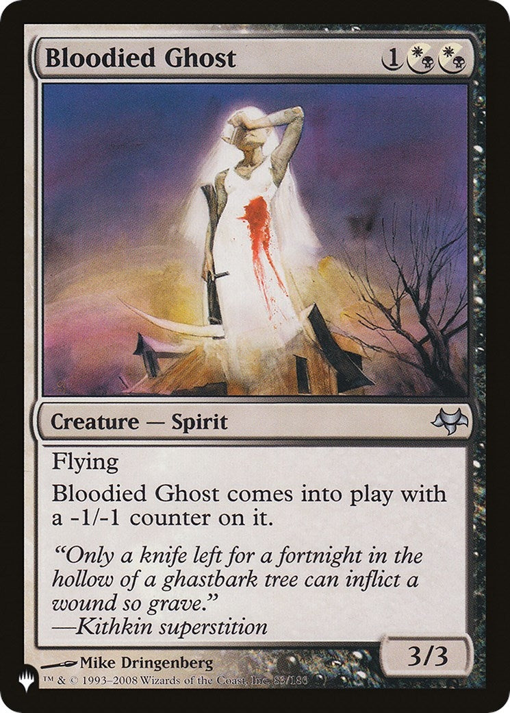 Image for Bloodied Ghost (The List Reprints) (83/180) - Magic: The Gathering