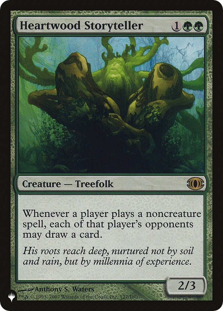 Image for Heartwood Storyteller (The List Reprints) (127/180) - Magic: The Gathering