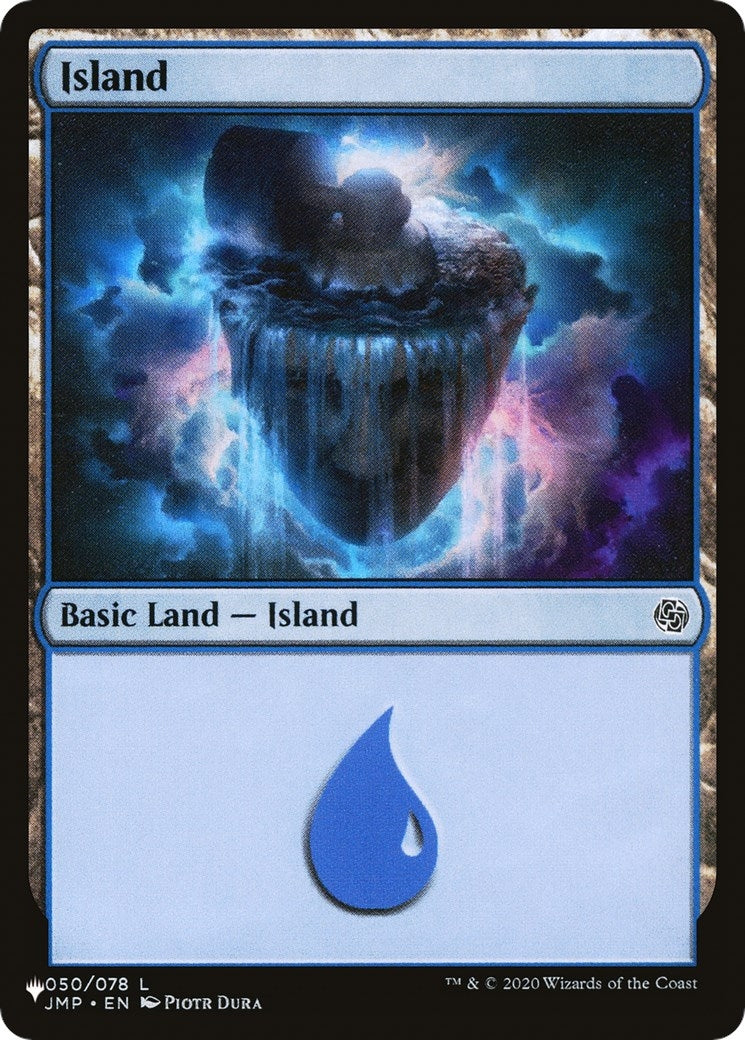 Image for Island (050) (The List Reprints) (050/078) - Magic: The Gathering