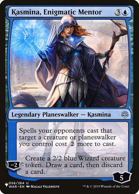 Image for Kasmina, Enigmatic Mentor (The List Reprints) (056/264) - Magic: The Gathering