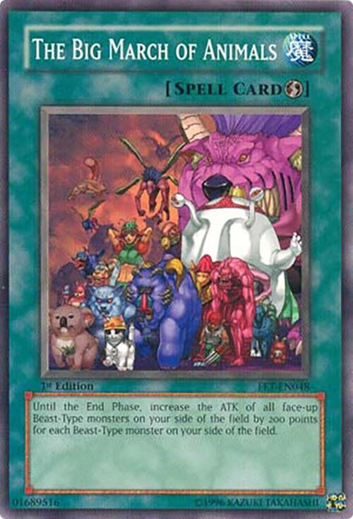 Image for The Big March of Animals (Flaming Eternity) (FET-EN048) - YuGiOh