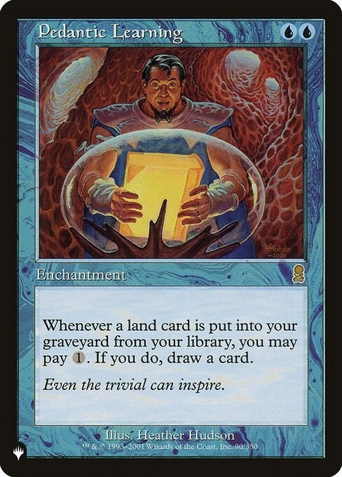 Image for Pedantic Learning (The List Reprints) (90/350) - Magic: The Gathering