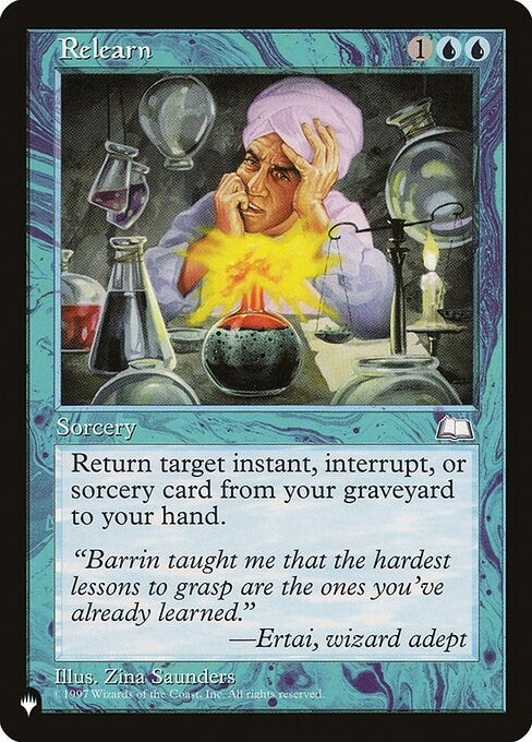 Image for Relearn (The List Reprints) - Magic: The Gathering