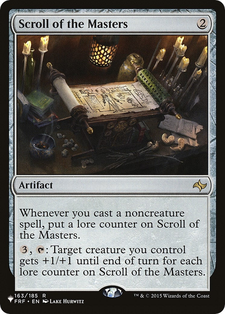 Image for Scroll of the Masters (The List Reprints) (163/185) - Magic: The Gathering