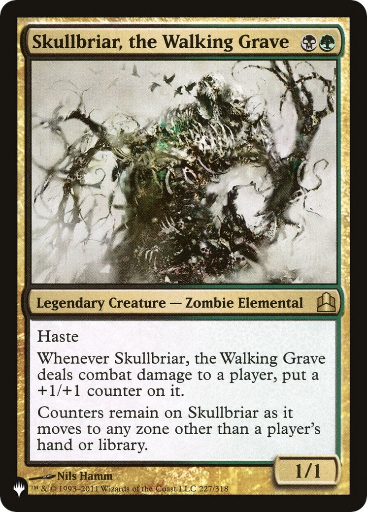 Image for Skullbriar, the Walking Grave (The List Reprints) (227/318) - Magic: The Gathering