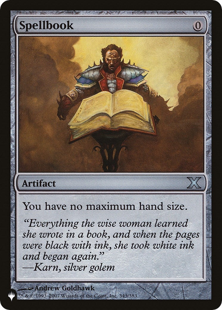 Image for Spellbook (The List Reprints) (343/383) - Magic: The Gathering