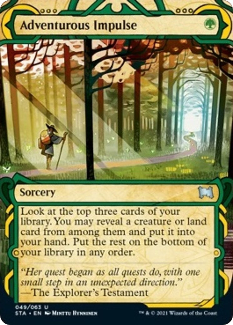 Image for Adventurous Impulse (Strixhaven: Mystical Archives) (49) - Magic: The Gathering