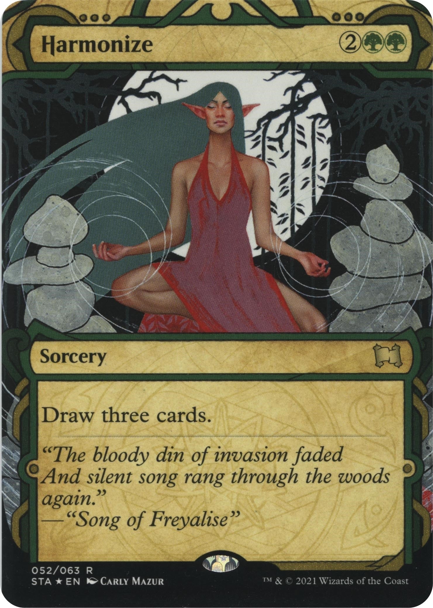 Image for Harmonize (Foil Etched) (Strixhaven: Mystical Archives) (52) - Magic: The Gathering