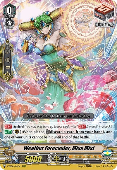 Image for Weather Forecaster, Miss Mist (V-SS08: Clan Selection Plus Vol.2) (V-SS08/014EN) - Cardfight Vanguard