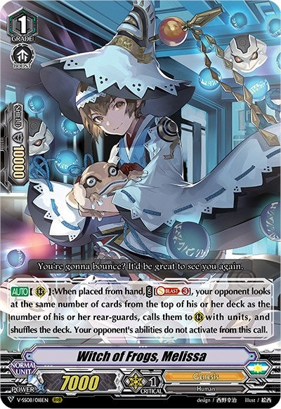 Image for Witch of Frogs, Melissa (V-SS08: Clan Selection Plus Vol.2) (V-SS08/018EN) - Cardfight Vanguard