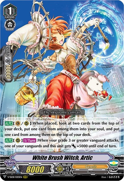 Image for White Brush Witch, Artic (V-SS08: Clan Selection Plus Vol.2) (V-SS08/020EN) - Cardfight Vanguard