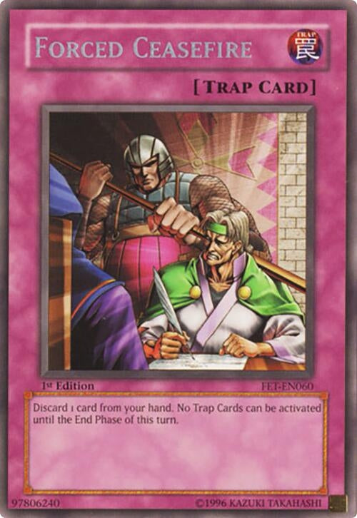 Image for Forced Ceasefire (Flaming Eternity) (FET-EN060) - YuGiOh