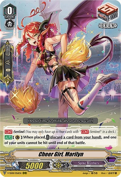 Image for Cheer Girl, Marilyn (V-SS08: Clan Selection Plus Vol.2) (V-SS08/056EN) - Cardfight Vanguard