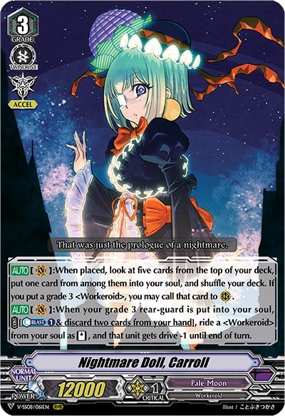 Image for Nightmare Doll, Carroll (V-SS08: Clan Selection Plus Vol.2) (V-SS08/061EN) - Cardfight Vanguard