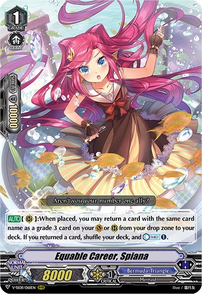 Image for Equable Career, Spiana (V-SS08: Clan Selection Plus Vol.2) (V-SS08/068EN) - Cardfight Vanguard