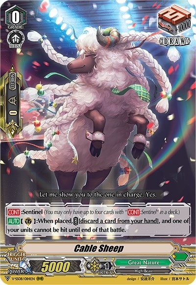 Image for Cable Sheep (V-SS08: Clan Selection Plus Vol.2) (V-SS08/084EN) - Cardfight Vanguard