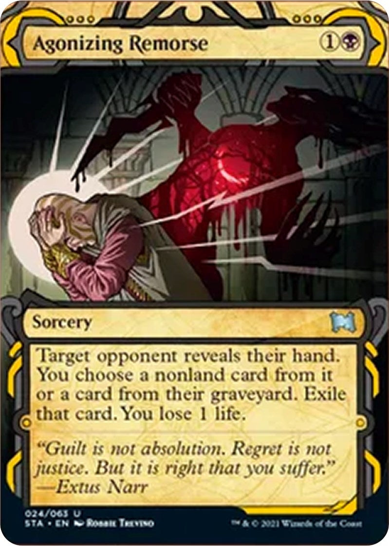 Image for Agonizing Remorse (Strixhaven: Mystical Archives) (24) - Magic: The Gathering