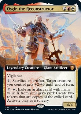 Image for Osgir, the Reconstructor (Extended Art) (Commander 2021) (335) - Magic: The Gathering