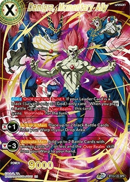 Image for Demigra, Momentary Ally (SPR) (Supreme Rivalry) (BT13-123) - Dragon Ball Super: Masters