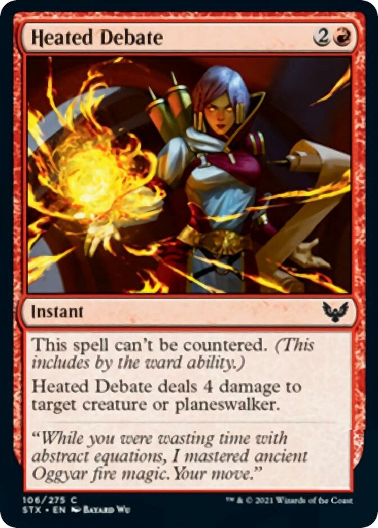 Image for Heated Debate (Strixhaven: School of Mages) (106) - Magic: The Gathering