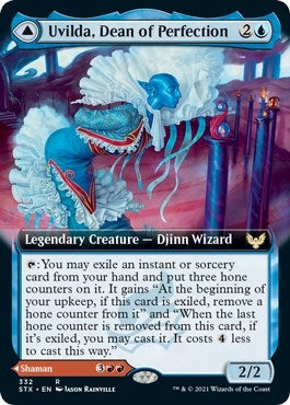 Image for Uvilda, Dean of Perfection (Extended Art) (Strixhaven: School of Mages) (332) - Magic: The Gathering