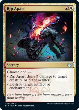 Image for Rip Apart (Strixhaven: School of Mages) (225) - Magic: The Gathering