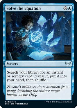 Image for Solve the Equation (Strixhaven: School of Mages) (54) - Magic: The Gathering
