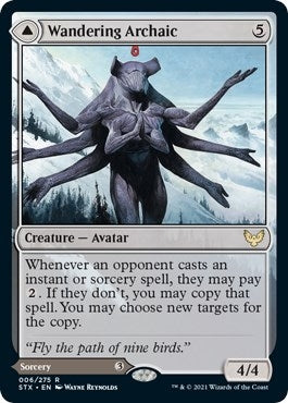 Image for Wandering Archaic (Strixhaven: School of Mages) (6) - Magic: The Gathering
