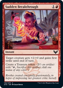 Image for Sudden Breakthrough (Strixhaven: School of Mages) (116) - Magic: The Gathering