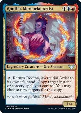 Image for Rootha, Mercurial Artist (Strixhaven: School of Mages) (227) - Magic: The Gathering