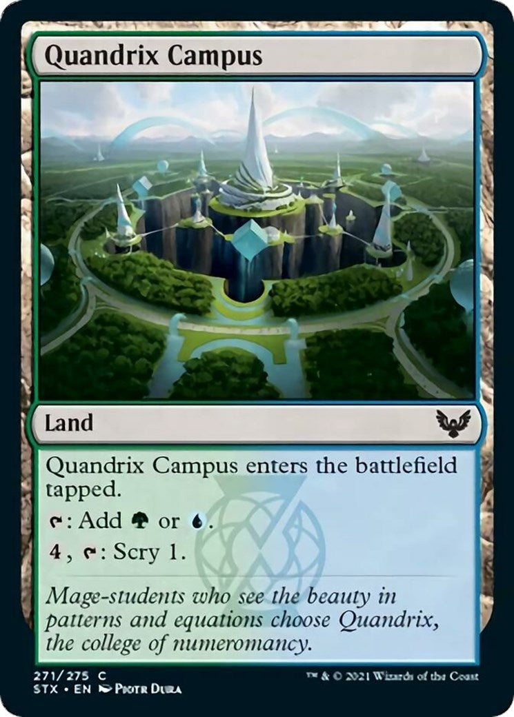 Image for Quandrix Campus (Strixhaven: School of Mages) (271) - Magic: The Gathering