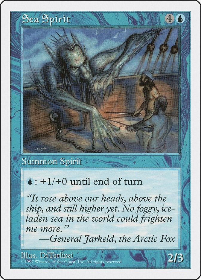 Image for Sea Spirit (Fifth Edition) - Magic: The Gathering