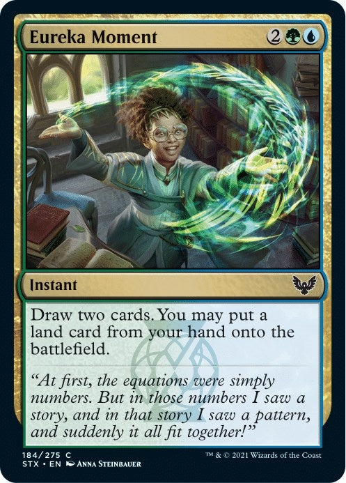 Image for Eureka Moment (Strixhaven: School of Mages) (184) - Magic: The Gathering