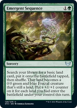 Image for Emergent Sequence (Strixhaven: School of Mages) (129) - Magic: The Gathering