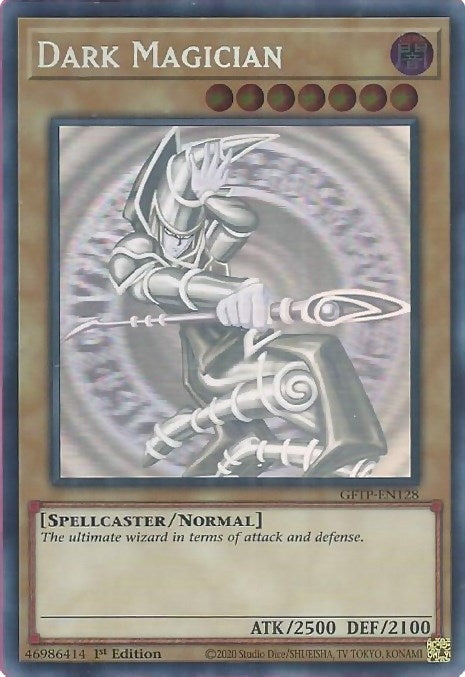 Image for Dark Magician (Ghost Rare) (Ghosts From the Past) (GFTP-EN128) - YuGiOh
