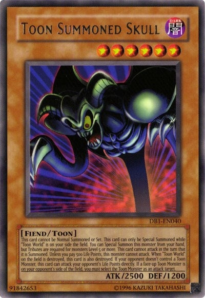 Image for Toon Summoned Skull (Dark Beginning 1) (DB1-EN040) - YuGiOh