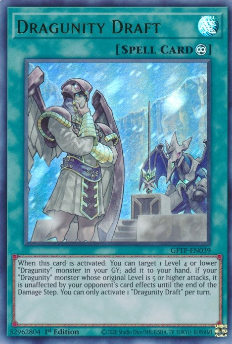 Image for Dragunity Draft (Ghosts From the Past) (GFTP-EN039) - YuGiOh