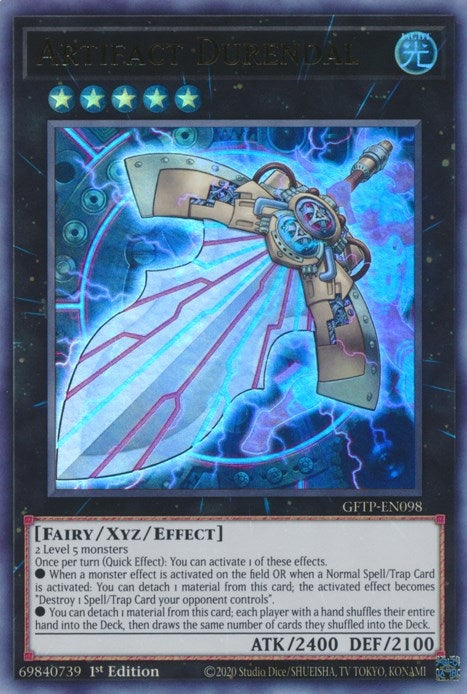 Image for Artifact Durendal (Ghosts From the Past) (GFTP-EN098) - YuGiOh