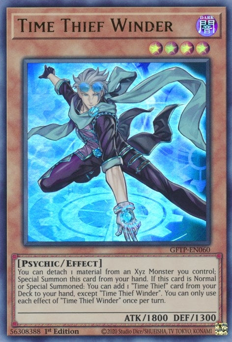 Image for Time Thief Winder (Ghosts From the Past) (GFTP-EN060) - YuGiOh
