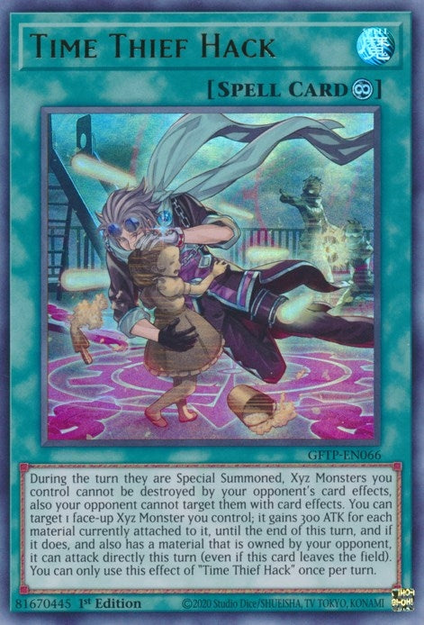 Image for Time Thief Hack (Ghosts From the Past) (GFTP-EN066) - YuGiOh
