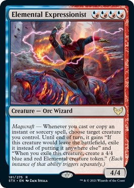 Image for Elemental Expressionist (Strixhaven: School of Mages) (181) - Magic: The Gathering