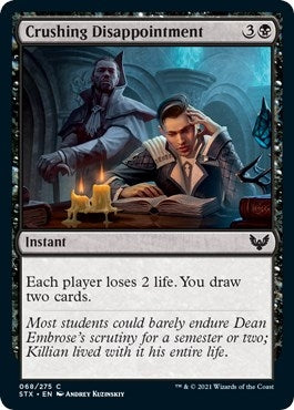 Image for Crushing Disappointment (Strixhaven: School of Mages) (68) - Magic: The Gathering