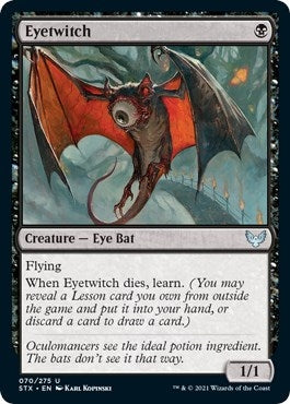 Image for Eyetwitch (Strixhaven: School of Mages) (70) - Magic: The Gathering